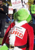 Burd as Grinch